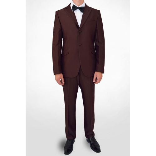 Costume Ton Sur Ton Bordeaux Homme