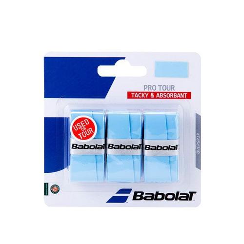 Accessoires: Overgrip Babolat Pro Tour X3 Azul-Taille-
