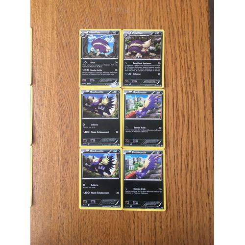 (1409) 4x Moufouette + 2x Moufflair (Pokemon)