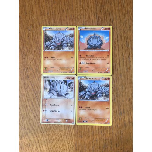 (617) 4x Rhinocorne (Pokemon)