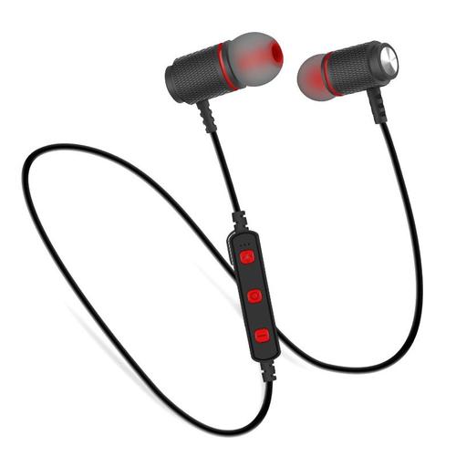 GEJIN Écouteurs Bluetooth Écouteurs sans Fil Musique HD Bluetooth 4.1 Oreillette Bluetooth Anti-Transpiration avec Microphone pour Divers Modèles Téléphone 