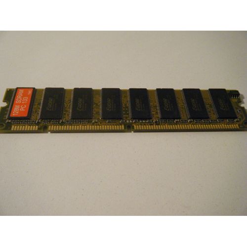 BARRETTE MEMOIRE RAM 128 MB DIMM 184 broches EUDAR SDRAM PC133
