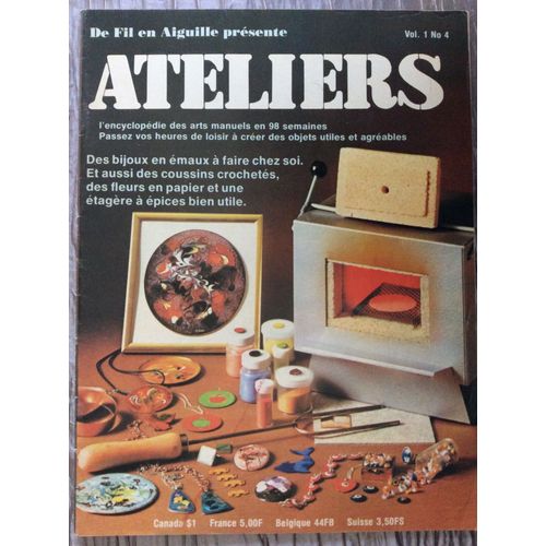 De Fil En Aiguille Présente Ateliers Vol.1 N°4