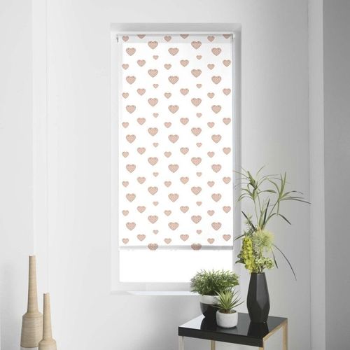Store Enrouleur Tamisant "Piccolino" 60x180cm Or & Rose