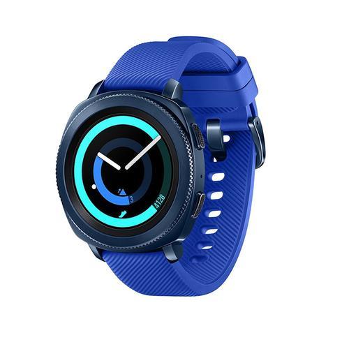 Samsung Gear Sport Montre Smartwatch Sm-R600nzbaitv Bleu