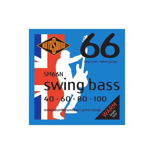 Rotosound Sm66n Swing Bass - Jeu De Cordes Basse - 40-100