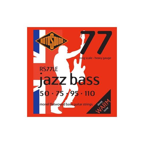 Rotosound Rs77le Jazz Bass - Jeu De Cordes Basse - 50-110