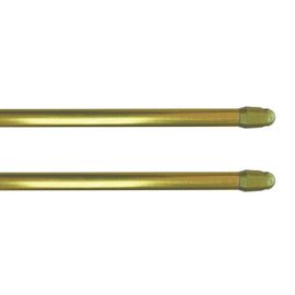 Lot De 2 Tringles Extensibles "Safi" 80-110cm Or