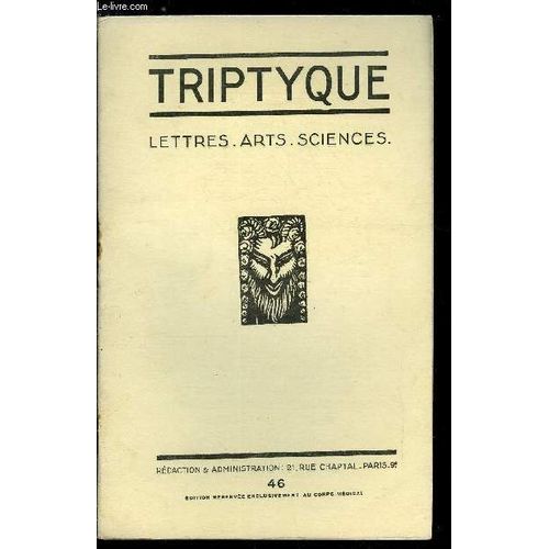 Triptyque N° 46 - Raymond Clauzel Par Jean Cabanel. Le Miracle Des Sept Sonneurs Notre Dame. Héro Et Léandre Par Raymond Clauzel. Une Heure Chez Le Dr Prosper-Emile Weil Par Le Dr Loup. Berthe(...)