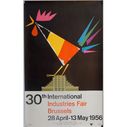 Affiche 30th International Industries 1956