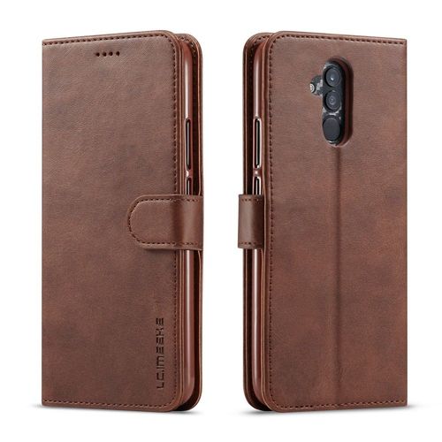 Etui Pour Huawei Mate 20 Lite Marron Gamme Lc.Imeeke