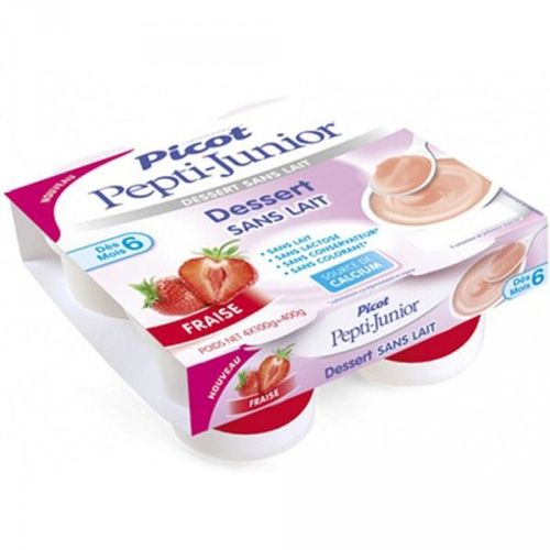 Pepti-Junior Dessert Sans Lait 4x100g Picot