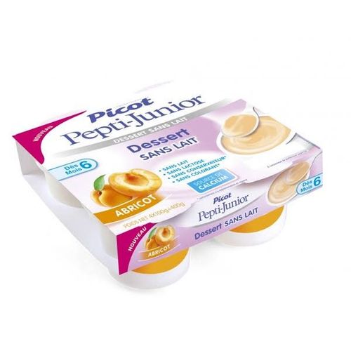 Dessert Sans Lait Pepti-Junior 4x100g Picot