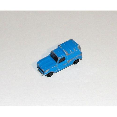 Renault 4 Fourgonnette Bleu Voiture Majorette Echel 1.55 N°230 Vintage