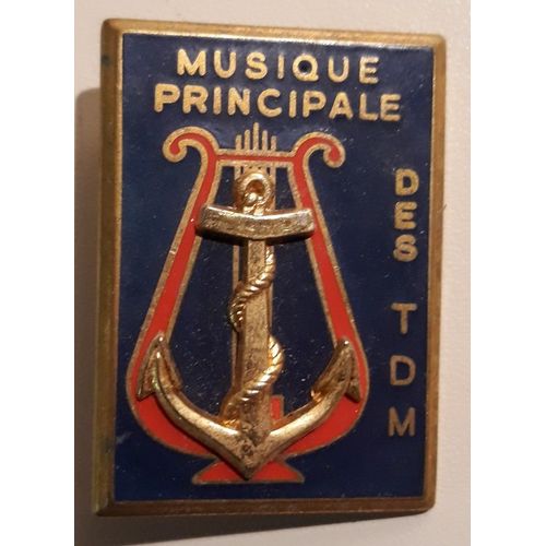 Insigne Musique Principale Des Troupes De Marine
