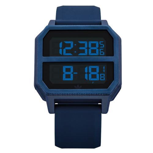 Montre Adidas En Silicone Bleu