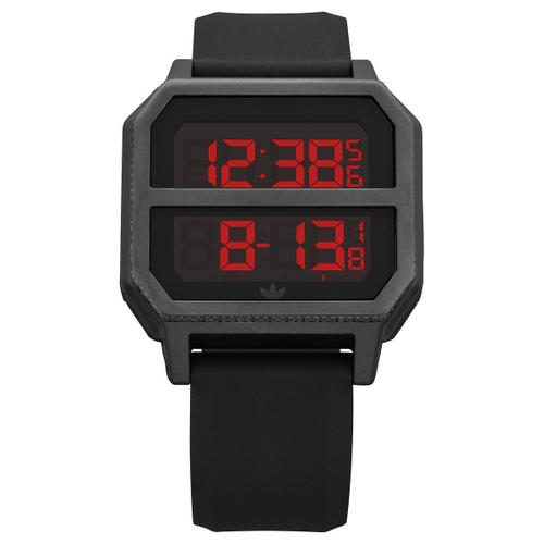 Montre Adidas En Silicone Noir