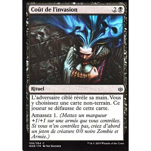 Coût De L'invasion - Mtg - La Guerre Des Planeswalkers - C - 108/264