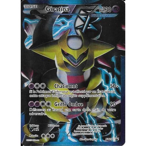 Carte Pokemon - Giratina - Bw74 - Team Plasma - Carte Promo -