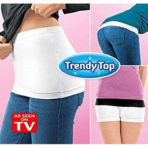 Lot 2 Gaines Trendy Top Ventre, Fesse Amincissante Neuf (1 Noir 1 Blanche)