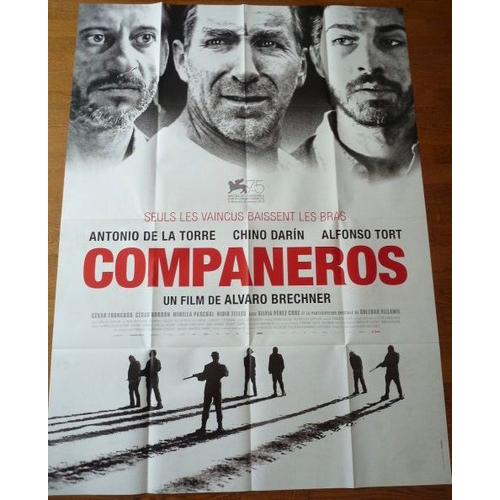 Companeros De Alvaro Brechner Avec Antonio De La Torre, Chino Darín... - Affiche Originale De Cinéma Format 120 Cm X 160 Cm