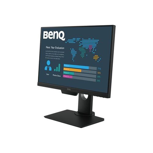 BenQ BL2381T - Écran LED - 22.5" - 1920 x 1200 WUXGA - IPS - 250 cd/m² - 1000:1 - 5 ms - HDMI, DVI-D, VGA, DisplayPort - haut-parleurs - noir