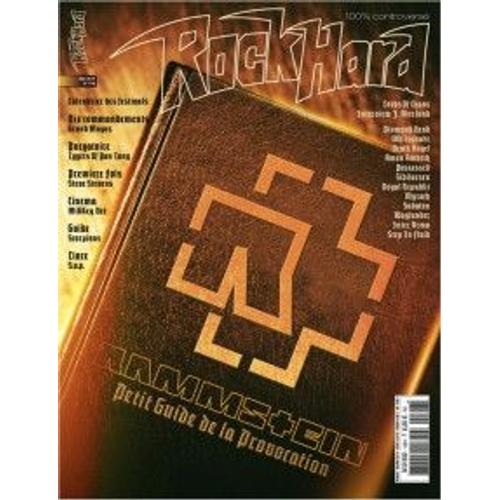 Rock Hard N°198 : Rammstein Petit Guide De La Provocation
