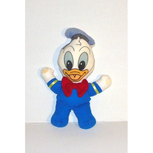 Peluche Donald Mattel 1985 Doudou Donald Tiny Toons 27 Cm