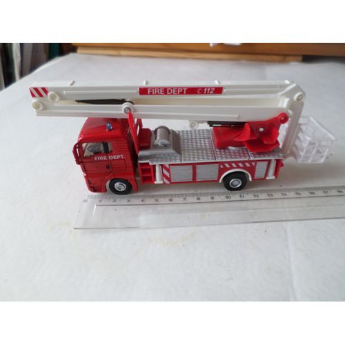 Camion Pompiers Avec Nacelle-Majorette
