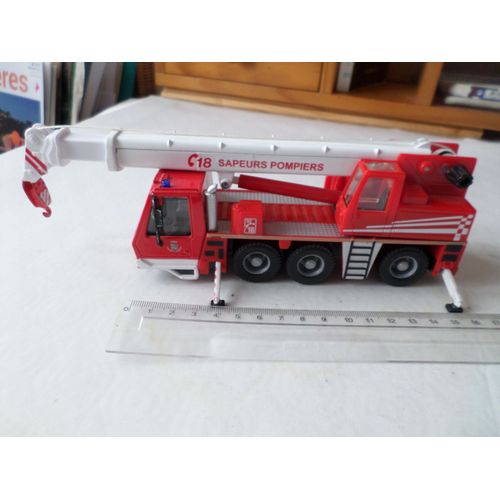 Camion Pompiers Avec Fleche Telescopique-Burago