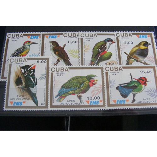 Timbres Cuba: Exprimez Oiseaux Post