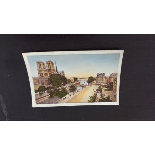 Carte Postale Les Petits Tableaux De Paris Notre Dame Et La Seine Vue Prise Du Quai Saint Michel En L'état Sur Les Photos