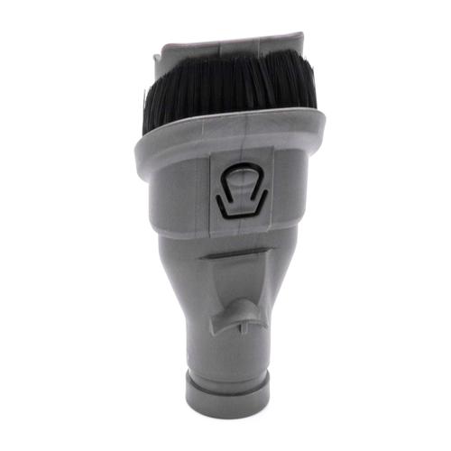 vhbw Brosse combinée 2-en-1 brosse pour meubles, pinceau suceur pour aspirateur Dyson DC59 Animal, DC62, DC62 Animal Pro, DC62 Up Top