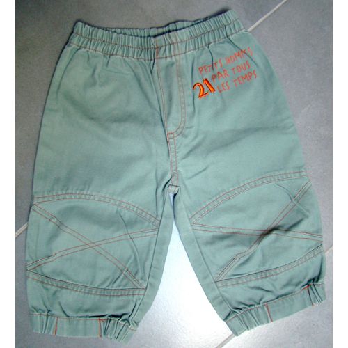 Pantalon Toile Coton 18 Mois