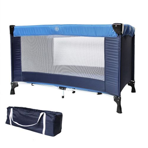 Lit Parapluie Pliable Parc De Jeu Pour Bebe Standard Ce 125 X 65 X 76 Cm Bleu Ciel Bleu Marine Taille Deployee 125 X 76 X 65 Cm Rakuten