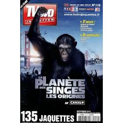 Tv Dvd Jaquettes N°116 : La Planète Des Singes Les Origines - 135 Jaquettes De Films - César Éditions - Septembre 2012