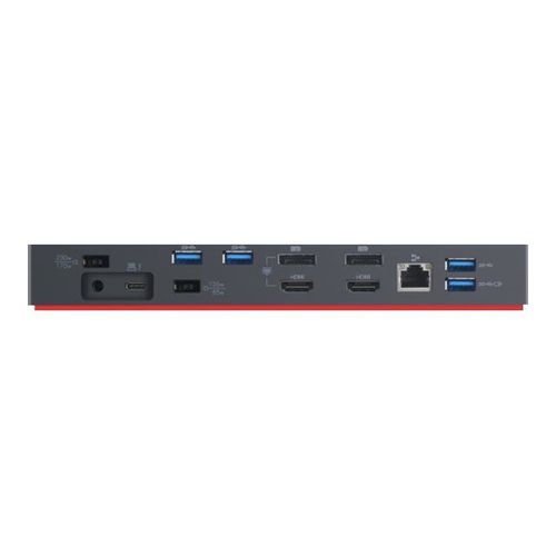 Lenovo ThinkPad Thunderbolt 3 Workstation Dock - Réplicateur de port - Thunderbolt 3 - 1GbE - 230 Watt - Europe - pour ThinkPad P1; P1 (2nd Gen); P14s Gen 1; P53; P72; P73; X1 Extreme; X1 Extreme...