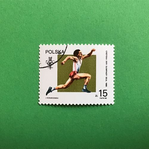 Pologne - Jeux Olympiques Séoul - Athlétisme (Y & T 2956)