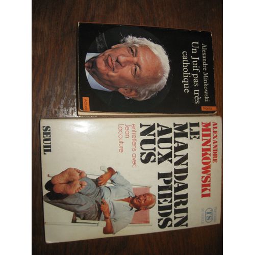 Lot De 2 Livres D Alexandre Minkowski