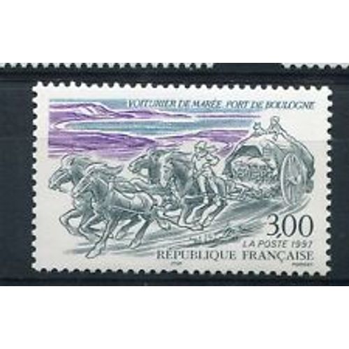 Timbres France 1997 Neuf ** Yt N° 3106 Voiturier De Marée Port De Boulogne