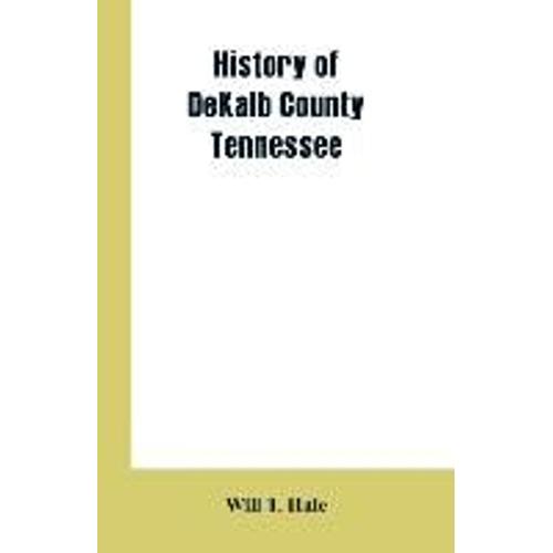 History Of Dekalb County Tennessee