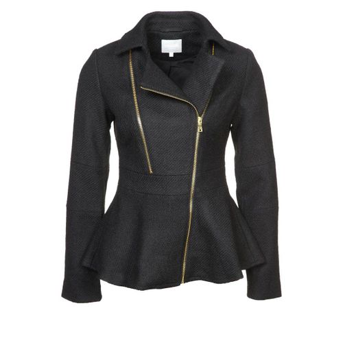 Zalando Collection - Veste Blazer À Basque Cintré Mi-Saison Noire  Taille Xl