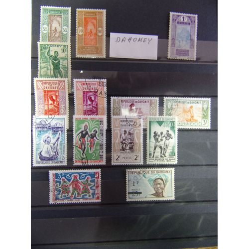 Lot Timbres Dahomey