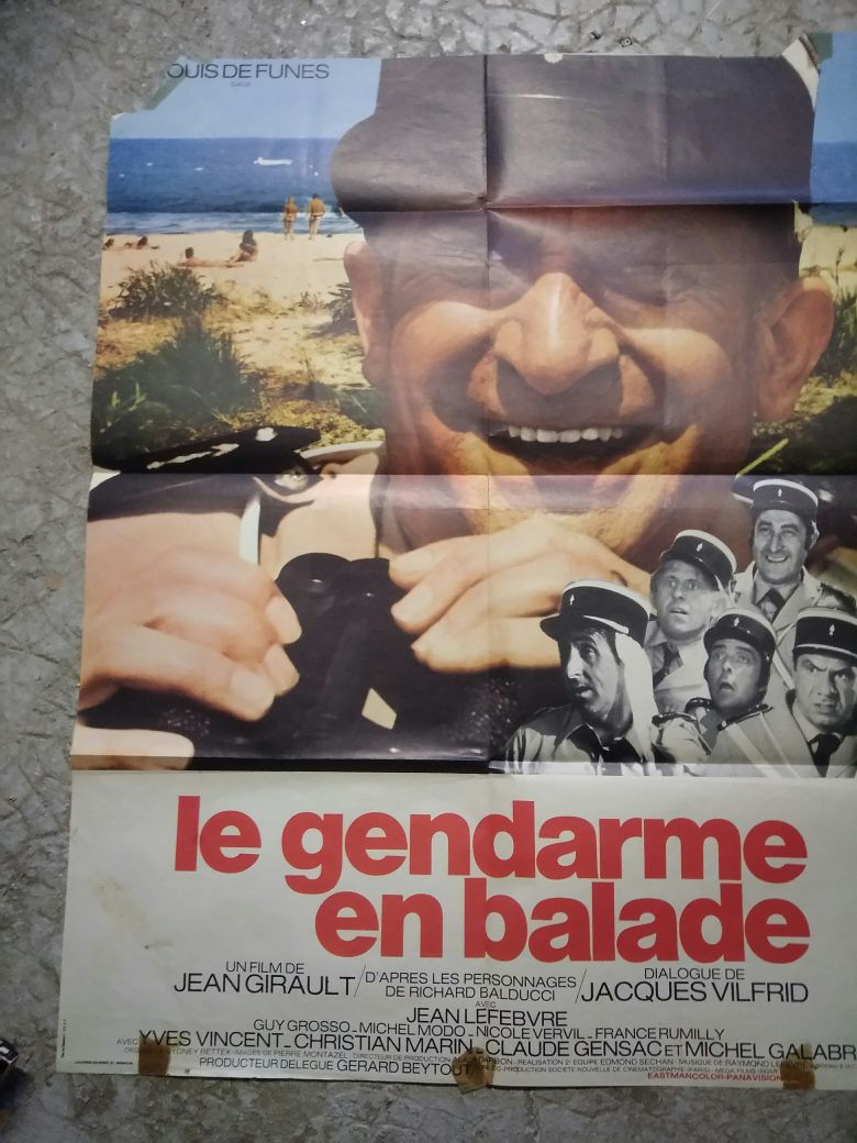 Affiche Le Gendarme En Ballade