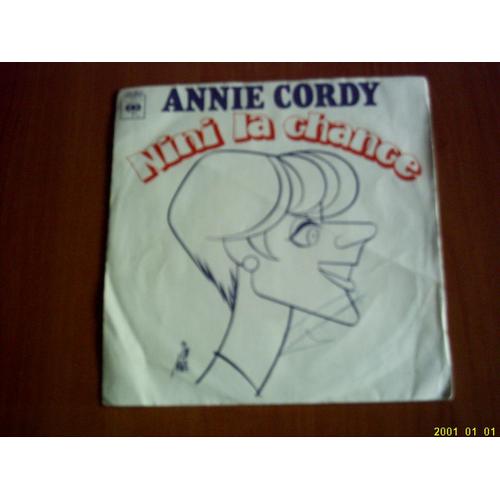 Vinyle 45 Tours : Annie Cordy : Nini La Chance.