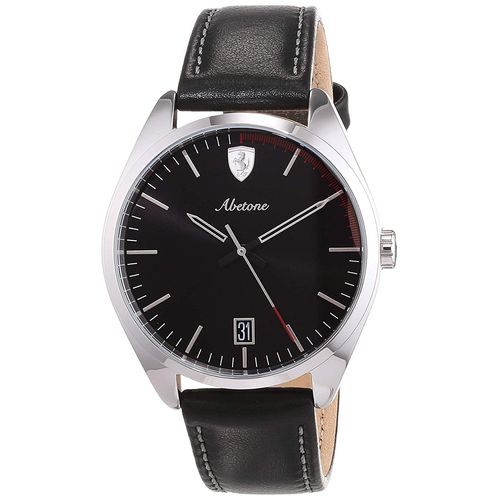 Scuderia Ferrari 830501 Abetone Montre Analogique Quartz Bracelet En Cuir