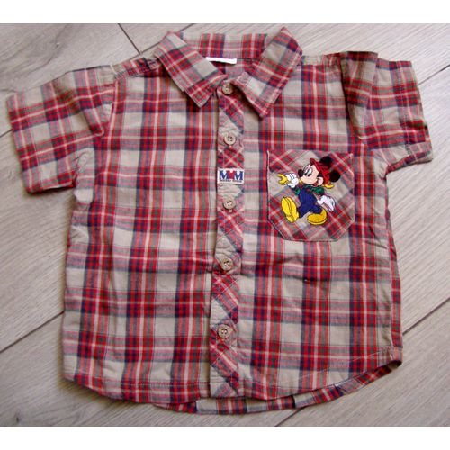 Chemise Broderie Mickey Disney 2 Ans