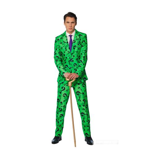 Costume Mr. Riddler Adulte Suitmeister - Taille: S (Eu 46)