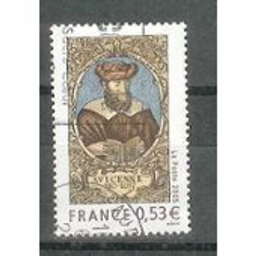 Timbre Oblitéré "Avicenne"