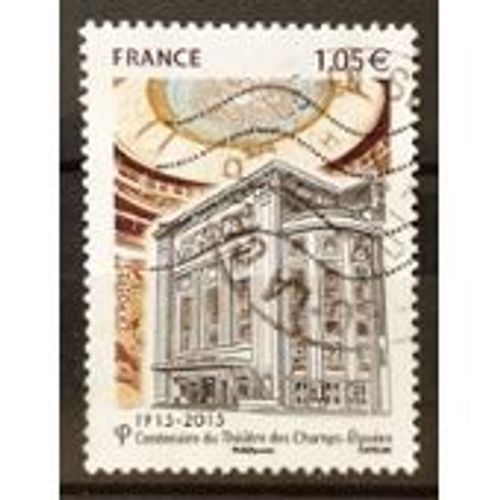 Timbre Oblitéré "Centenaire Des Champs Elysées"